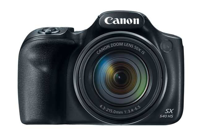 Canon PowerShot SX540HS Black Digital Camera - 1067C001