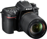 Nikon D7500 Black Digital SLR Camera 18-140mm VR Lens Kit - 1582
