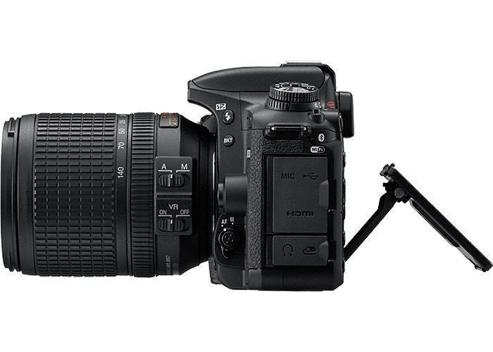 Nikon D7500 Black Digital SLR Camera 18-140mm VR Lens Kit - 1582