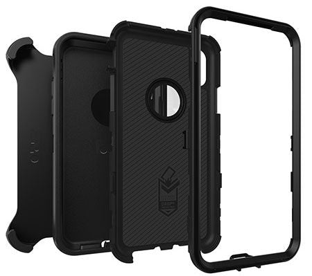 Otterbox Black Defender Series Screenless Edition Case For Apple iPhone XR - 77-59761