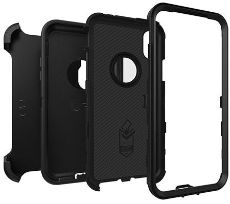 Otterbox Black Defender Series Screenless Edition Case For Apple iPhone XS - 77-59464