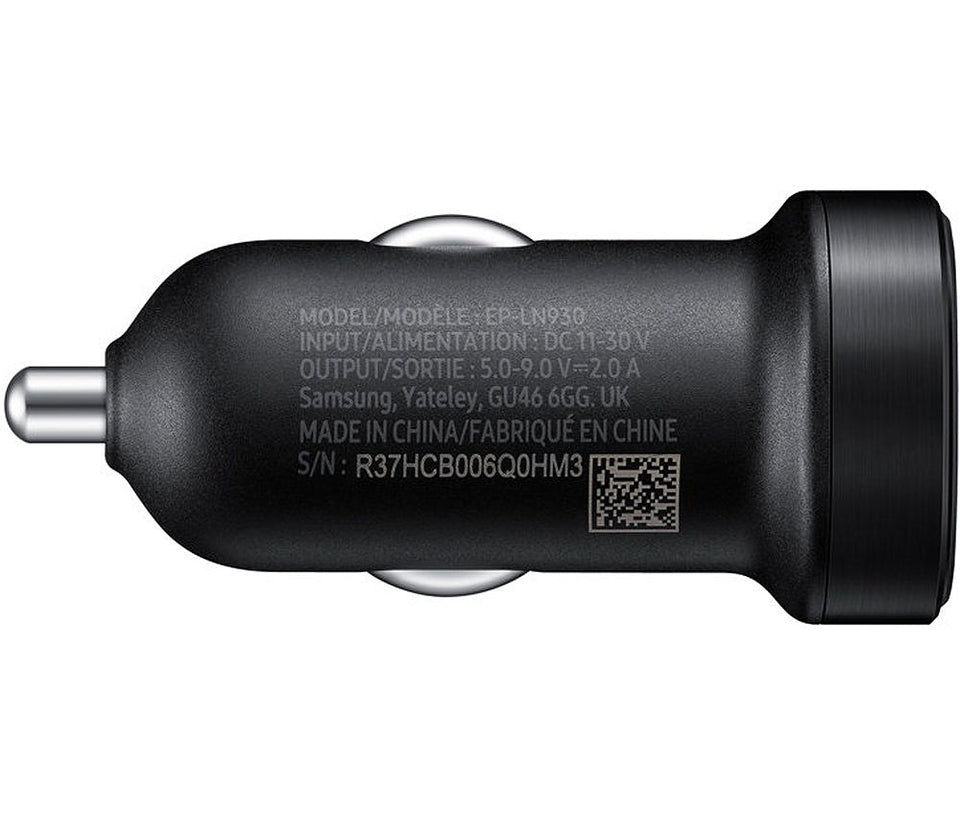 Samsung Black Fast Charge Mini Vehicle Charger - EP-LN930CBEGUS