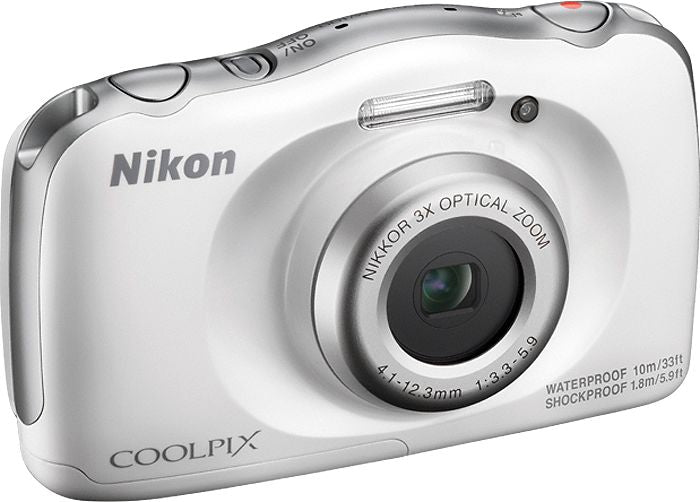 Nikon Coolpix W100 White 13.2 Megapixel Waterproof Digital Camera - 26515