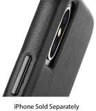 Case-Mate Black Barely There Leather iPhone Xs / X Case - CM037746