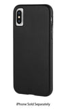 Case-Mate Black Barely There Leather iPhone Xs / X Case - CM037746