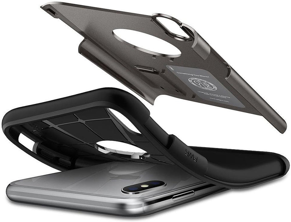 Spigen Gunmetal iPhone XS Max Case Slim Armor - 065CS24541