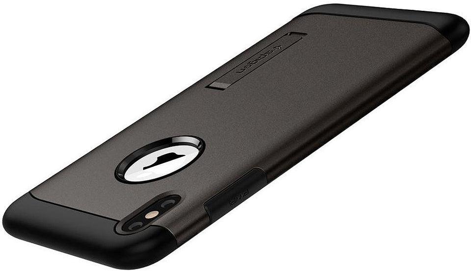 Spigen Gunmetal iPhone XS Max Case Slim Armor - 065CS24541