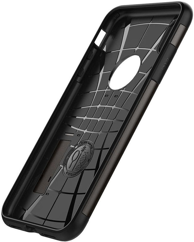 Spigen Gunmetal iPhone XS Max Case Slim Armor - 065CS24541