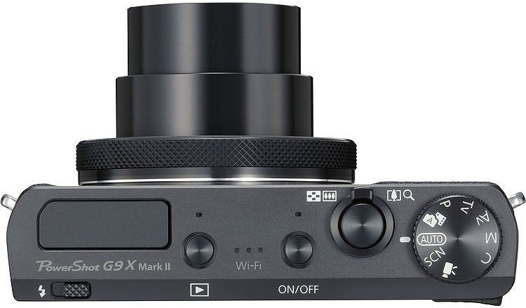 Canon PowerShot G9 X Mark II Black Digital Camera - 1717C001