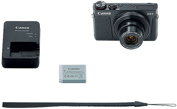 Canon PowerShot G9 X Mark II Black Digital Camera - 1717C001