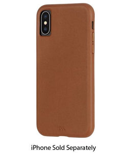 Case-Mate Butterscotch Barely There Leather iPhone Xs / X Case - CM037750