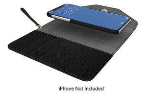 iDeal Of Sweden Mayfair Black Clutch Case for Apple iPhone XR - IDMC-I1861-01
