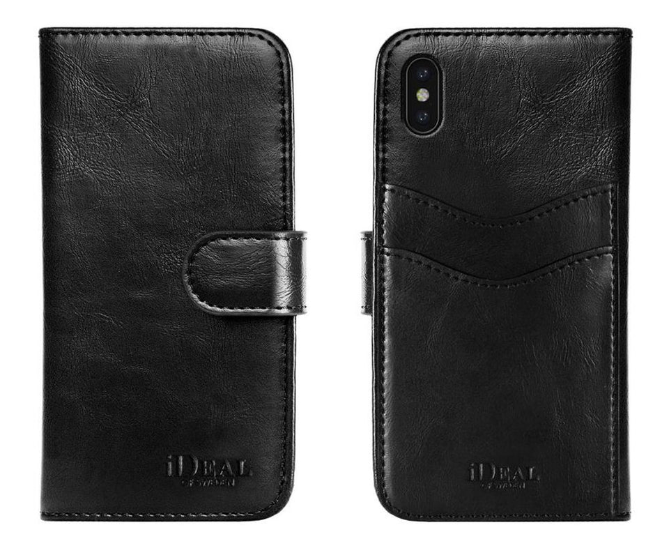 iDeal Of Sweden Black Magnet Wallet Case for Apple iPhone XR - IDMWP-I1861-01
