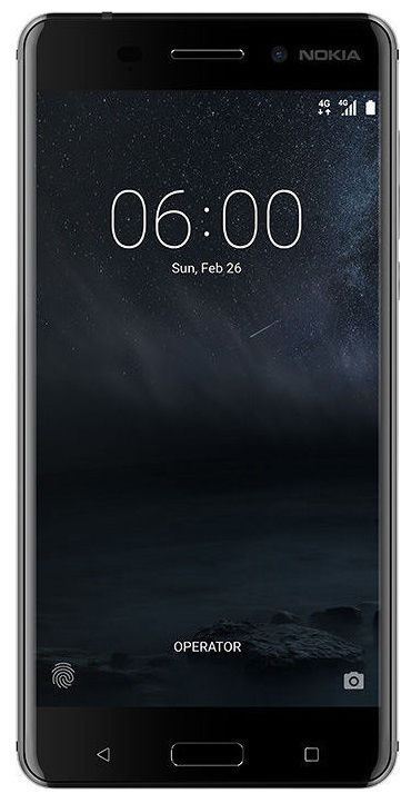 Nokia 6 - 32GB - Matte Black Smartphone (Dual SIM)