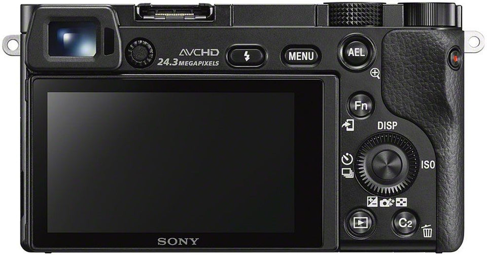 Sony Alpha A6000 24.3 Megapixel Black Mirrorless Digital Camera With 16-50mm Lens - ILCE-6000L/B
