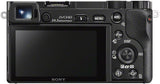 Sony Alpha A6000 24.3 Megapixel Black Mirrorless Digital Camera With 16-50mm Lens - ILCE-6000L/B