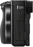 Sony Alpha A6000 24.3 Megapixel Black Mirrorless Digital Camera With 16-50mm Lens - ILCE-6000L/B
