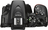Nikon D5600 Black Digital SLR Camera Body Only - 1575