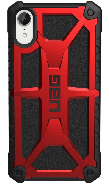 Urban Armor Gear Monarch Series Crimson iPhone XR Case - 111091119494