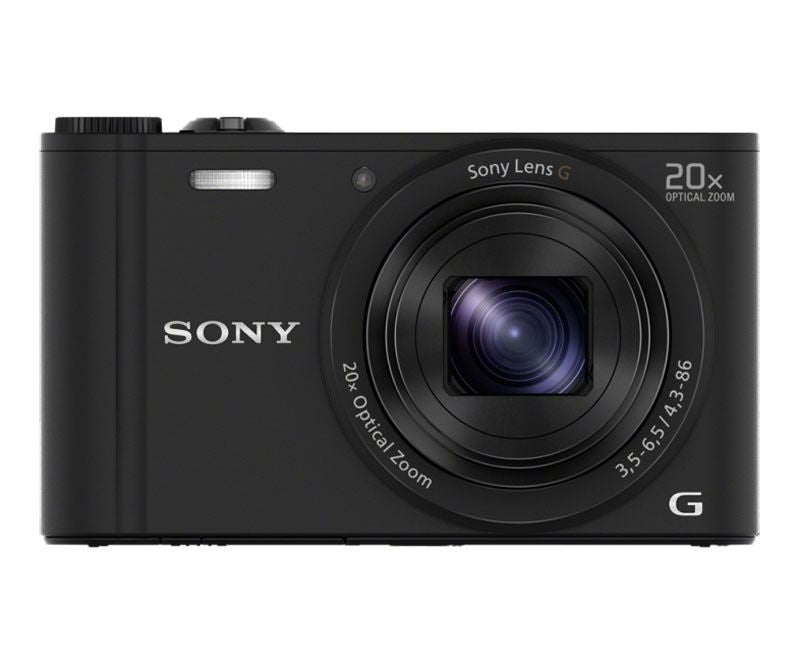 Sony Cyber-Shot 18.2 Megapixel Black Digital Camera - DSC-WX350/B