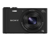 Sony Cyber-Shot 18.2 Megapixel Black Digital Camera - DSC-WX350/B