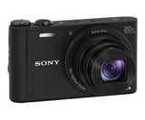 Sony Cyber-Shot 18.2 Megapixel Black Digital Camera - DSC-WX350/B