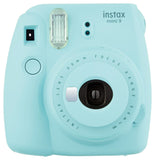 Fujifilm Instax Mini 9 Ice Blue Instant Film Camera - PRO5375