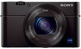 Sony Cyber-Shot 20.1 Megapixel Black Digital Camera - DSC-RX100M3/B