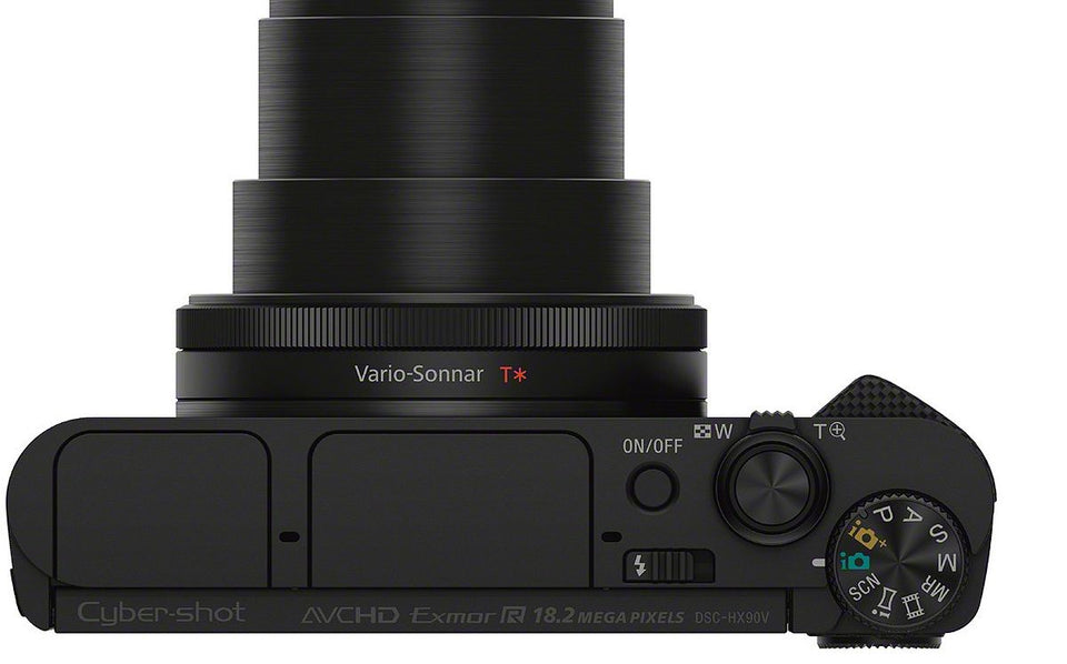 Sony Black Cyber-Shot 18.2 Megapixel Digital Camera - DSC-HX90V/B