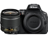 Nikon D5600 Black Digital SLR Camera 18-55mm VR Lens Kit - 1576