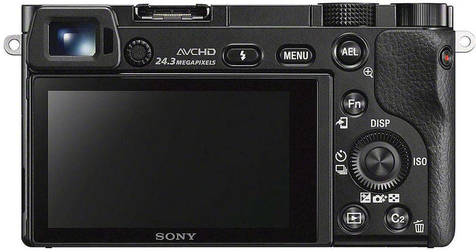 Sony Alpha a6000 Mirrorless Digital Camera With 16-50mm And 55-210mm Lens Kit - ILCE-6000Y/B