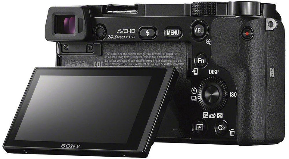 Sony Alpha a6000 Mirrorless Digital Camera With 16-50mm And 55-210mm Lens Kit - ILCE-6000Y/B