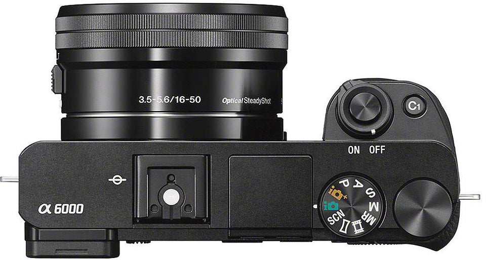 Sony Alpha a6000 Mirrorless Digital Camera With 16-50mm And 55-210mm Lens Kit - ILCE-6000Y/B