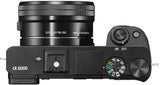 Sony Alpha a6000 Mirrorless Digital Camera With 16-50mm And 55-210mm Lens Kit - ILCE-6000Y/B