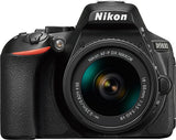 Nikon D5600 Black Digital SLR Camera 18-55mm VR Lens Kit - 1576