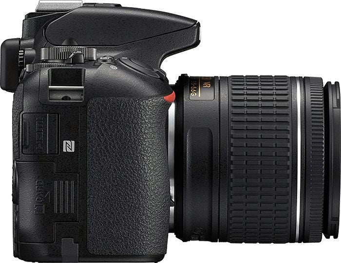 Nikon D5600 Black Digital SLR Camera 18-55mm VR Lens Kit - 1576