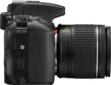 Nikon D5600 Black Digital SLR Camera 18-55mm VR Lens Kit - 1576