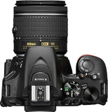 Nikon D5600 Black Digital SLR Camera 18-55mm VR Lens Kit - 1576