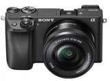 Sony Black Alpha a6300 Mirrorless Digital Camera With 16-50mm Power Zoom Lens Kit - ILCE6300L/B