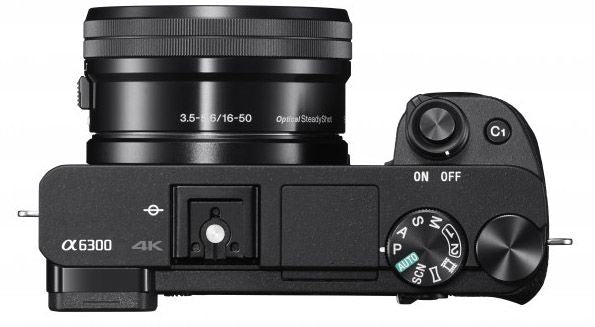 Sony Black Alpha a6300 Mirrorless Digital Camera With 16-50mm Power Zoom Lens Kit - ILCE6300L/B