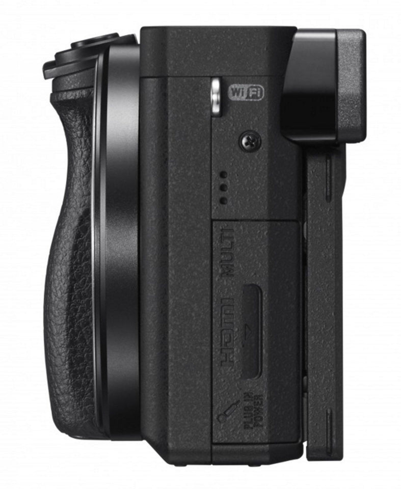 Sony Black Alpha a6300 Mirrorless Digital Camera With 16-50mm Power Zoom Lens Kit - ILCE6300L/B
