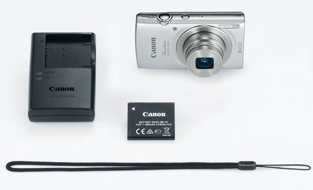 Canon PowerShot ELPH 180 20 Megapixel Silver Digital Camera - 1093C001