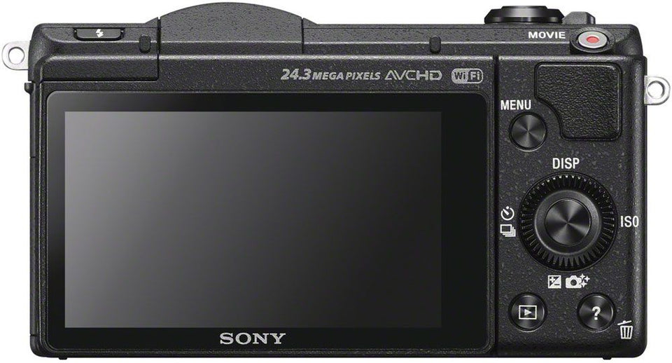 Sony Alpha A5100 Black DSLR Camera With 16-50mm Lens - ILCE-5100L/B