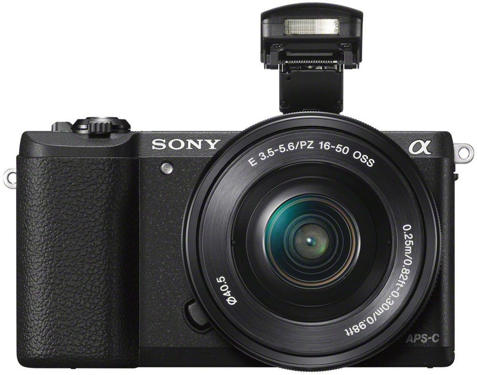 Sony Alpha A5100 Black DSLR Camera With 16-50mm Lens - ILCE-5100L/B