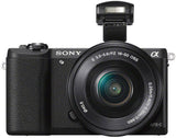 Sony Alpha A5100 Black DSLR Camera With 16-50mm Lens - ILCE-5100L/B