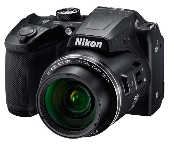 Nikon Coolpix B500 16.0 Megapixel Black Digital Camera - 26506