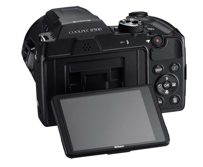 Nikon Coolpix B500 16.0 Megapixel Black Digital Camera - 26506