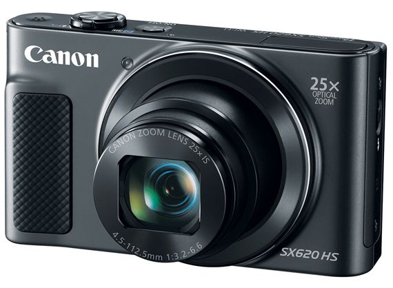 Canon PowerShot SX620 HS Black 20.2 Megapixel Digital Camera - 1072C001