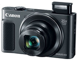 Canon PowerShot SX620 HS Black 20.2 Megapixel Digital Camera - 1072C001