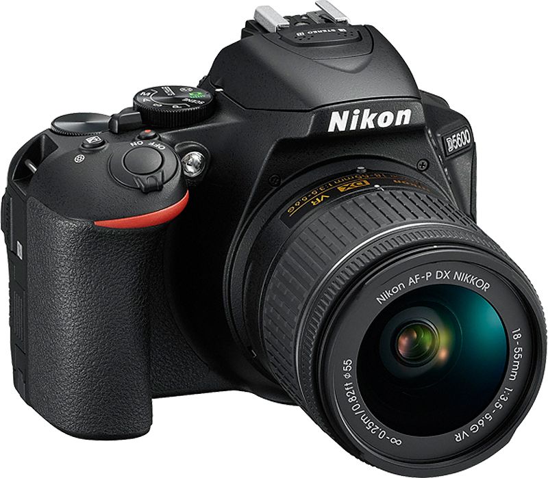 Nikon D5600 Black Digital SLR Camera Two Lens Kit - 1580